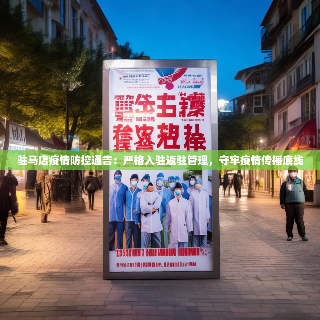驻马店疫情防控通告：严格入驻返驻管理，守牢疫情传播底线