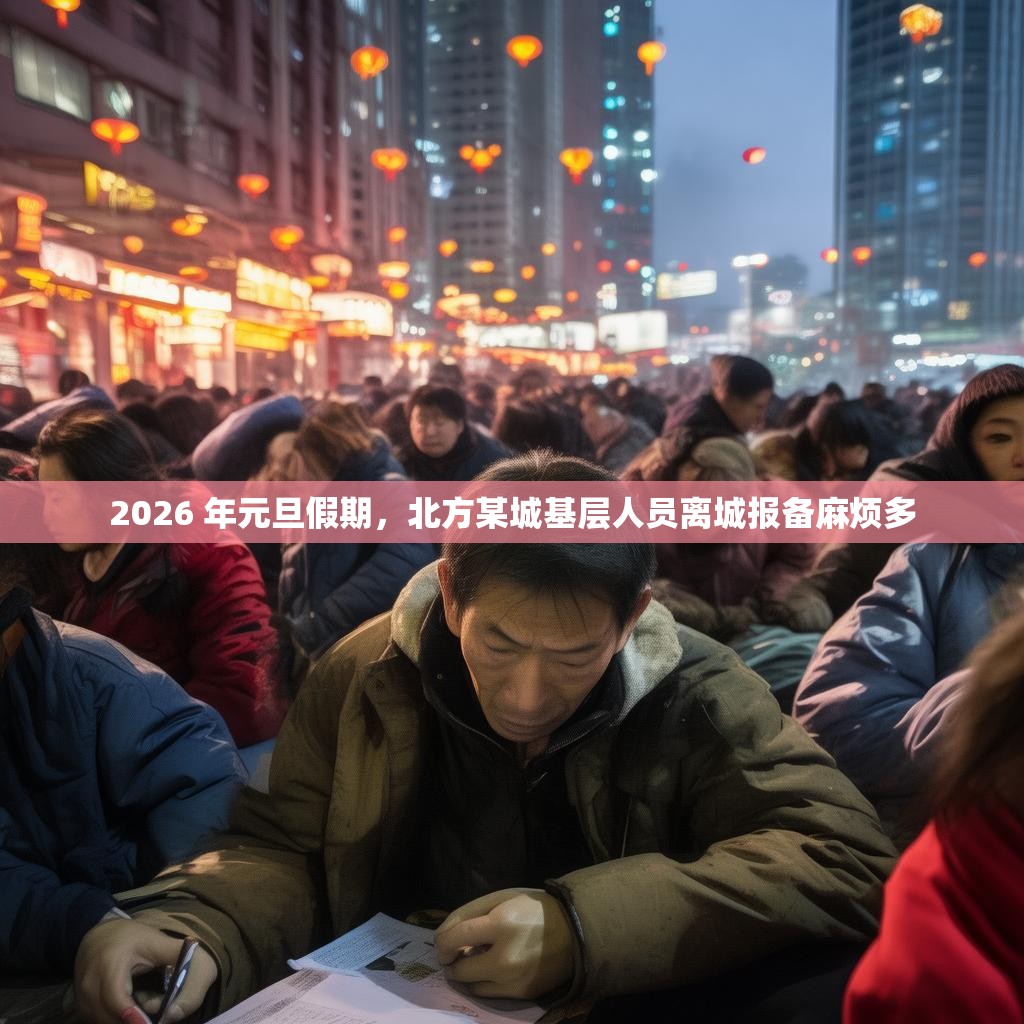 2026 年元旦假期，北方某城基层人员离城报备麻烦多