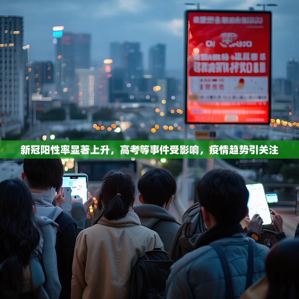 新冠阳性率显著上升，高考等事件受影响，疫情趋势引关注