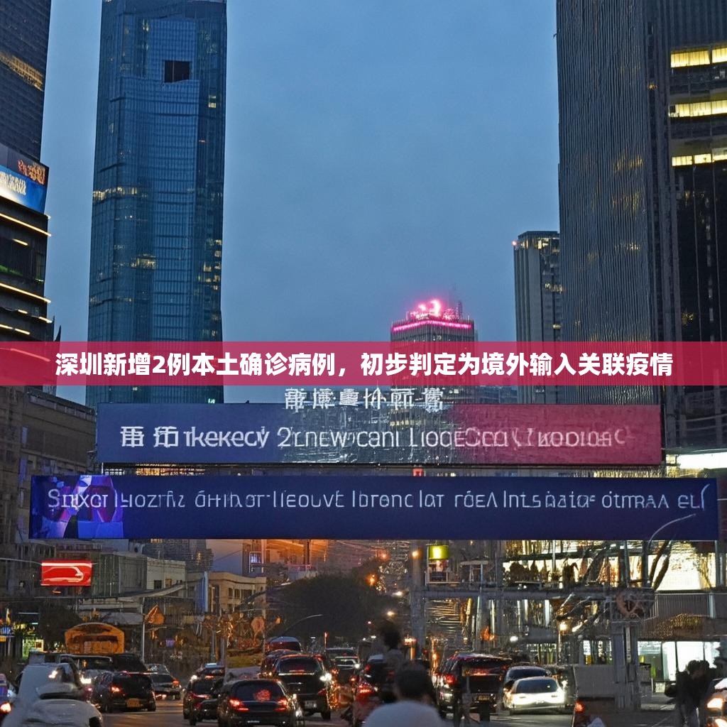 深圳新增2例本土确诊病例，初步判定为境外输入关联疫情