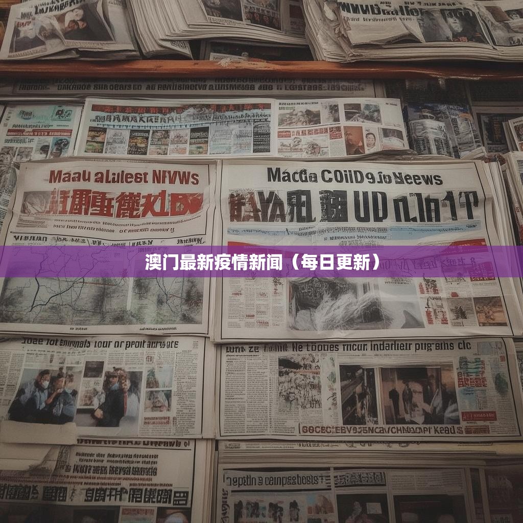 澳门最新疫情新闻（每日更新）