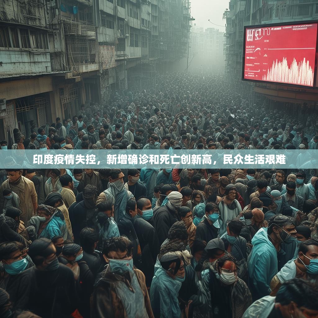 印度疫情失控，新增确诊和死亡创新高，民众生活艰难