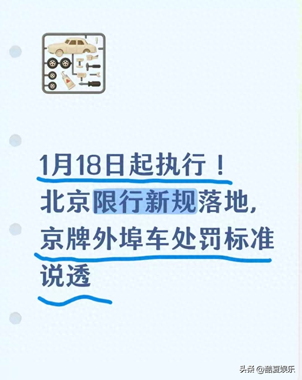 北京新一轮限行政策收紧，跨城通勤族出行受影响