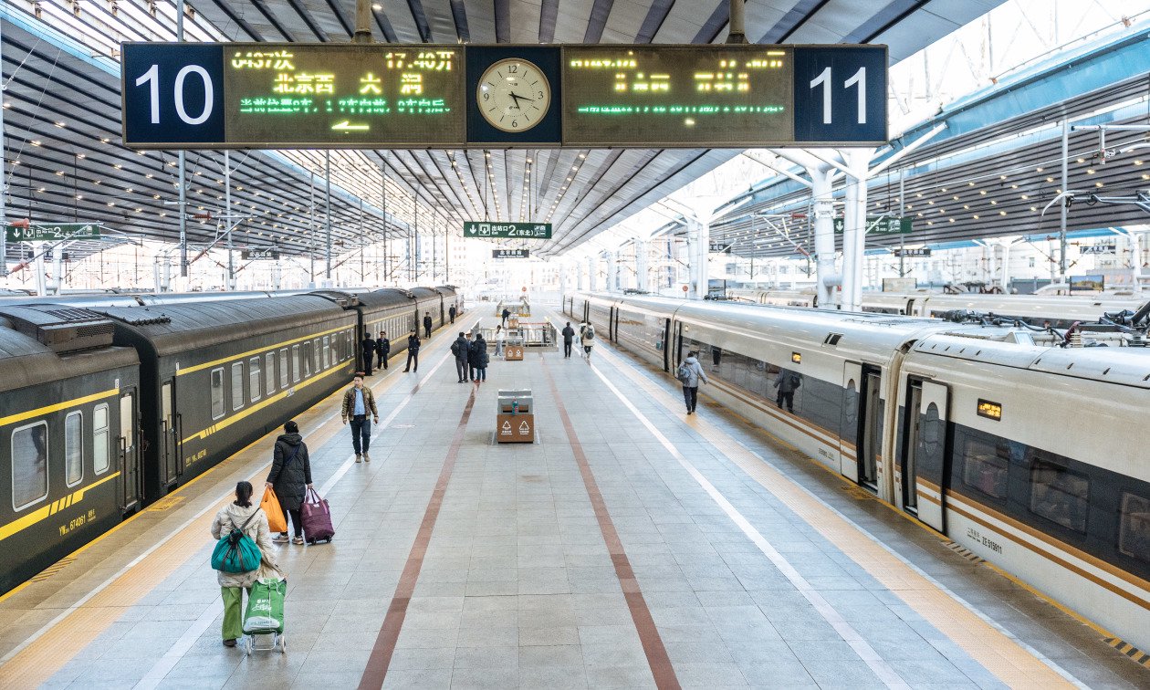 北京西到山西大涧的6437次列车:载着游子归,一路尽是情