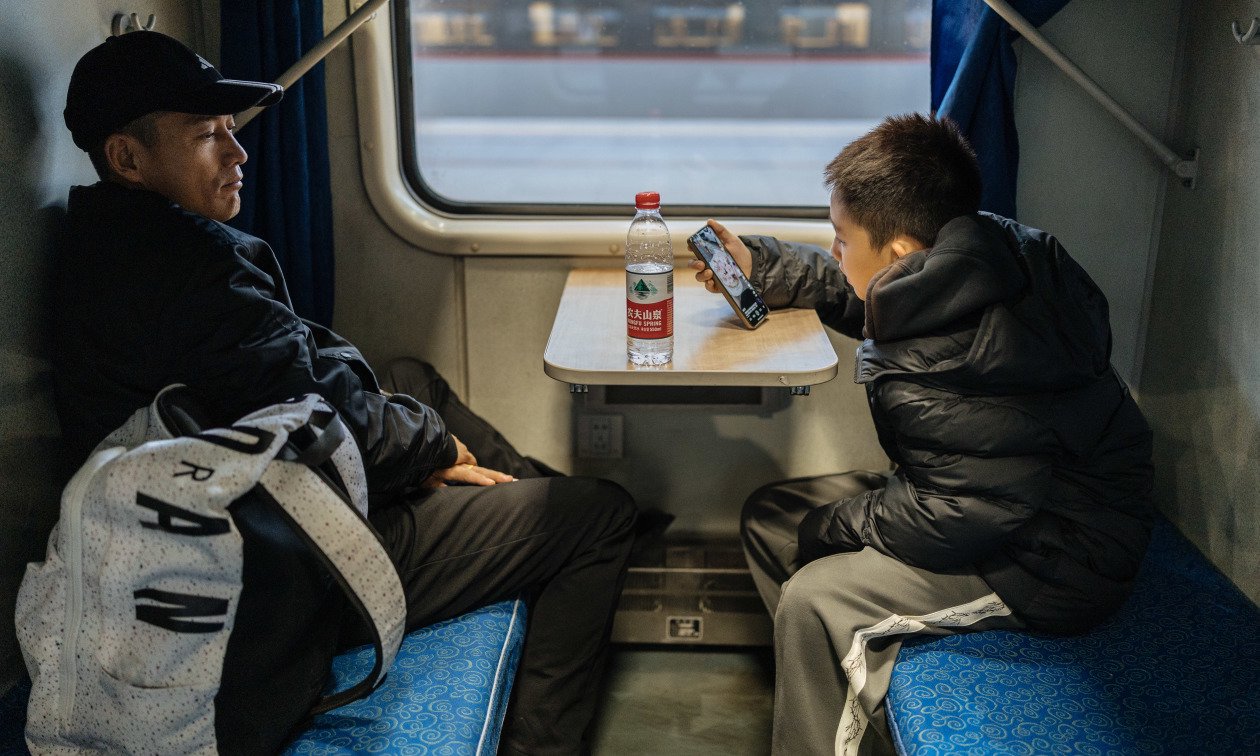 北京西到山西大涧的6437次列车:载着游子归,一路尽是情