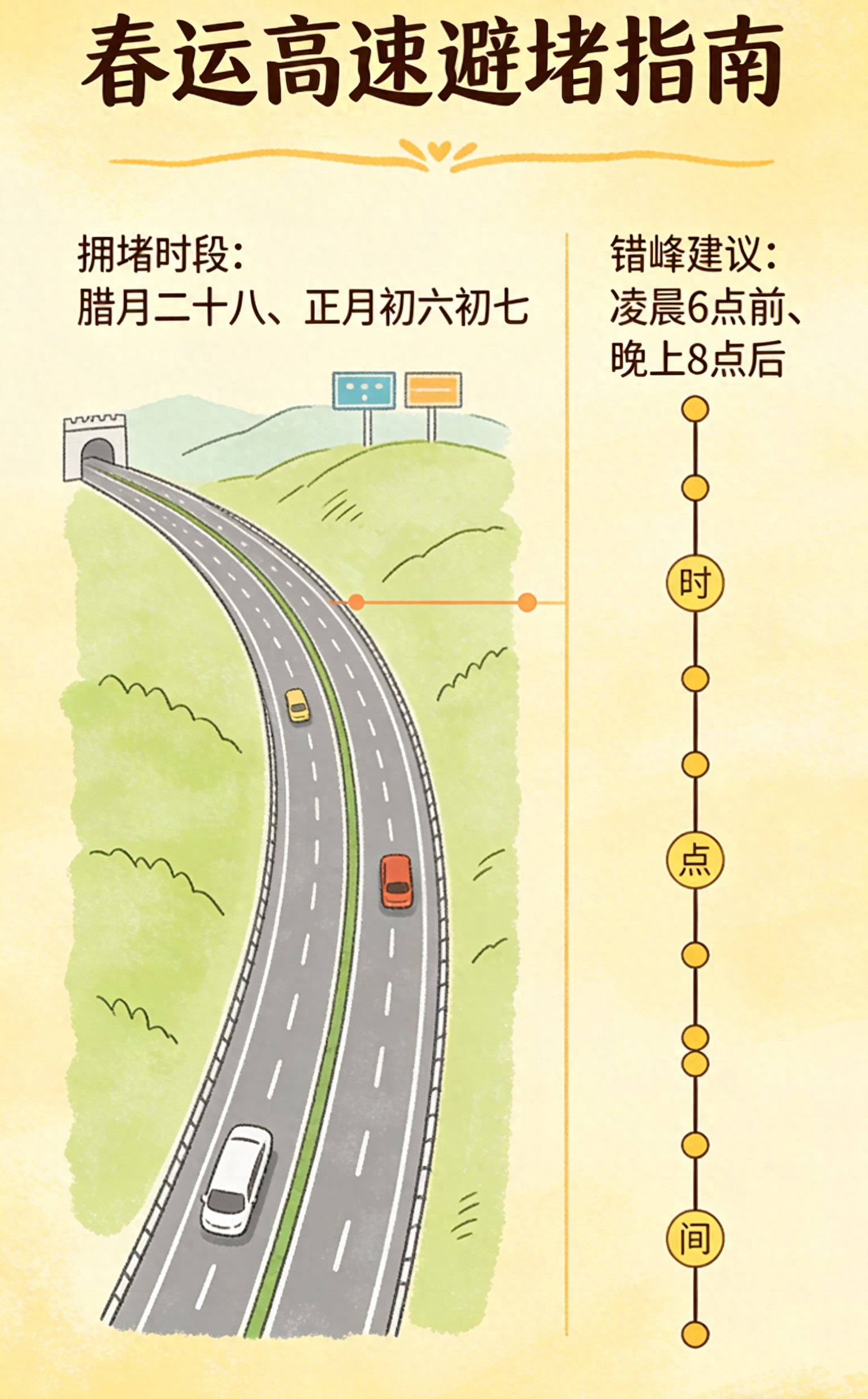 2026春节高速免费9天，7座及以下小客车免费判定规则，含ETC