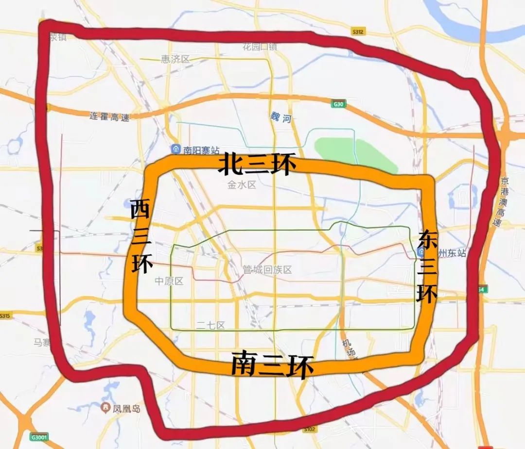 郑州市区道路交通管理措施，限号限行范围有这些