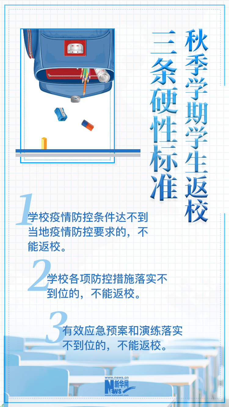 秋季开学疫情防控严要求，广西教育厅部署多项措施