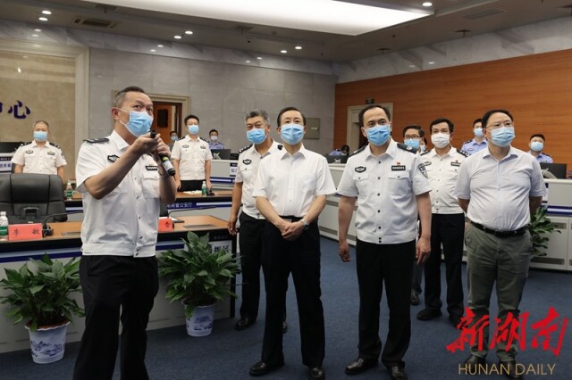 许达哲检查调度疫情防控工作,强调强化大数据支撑